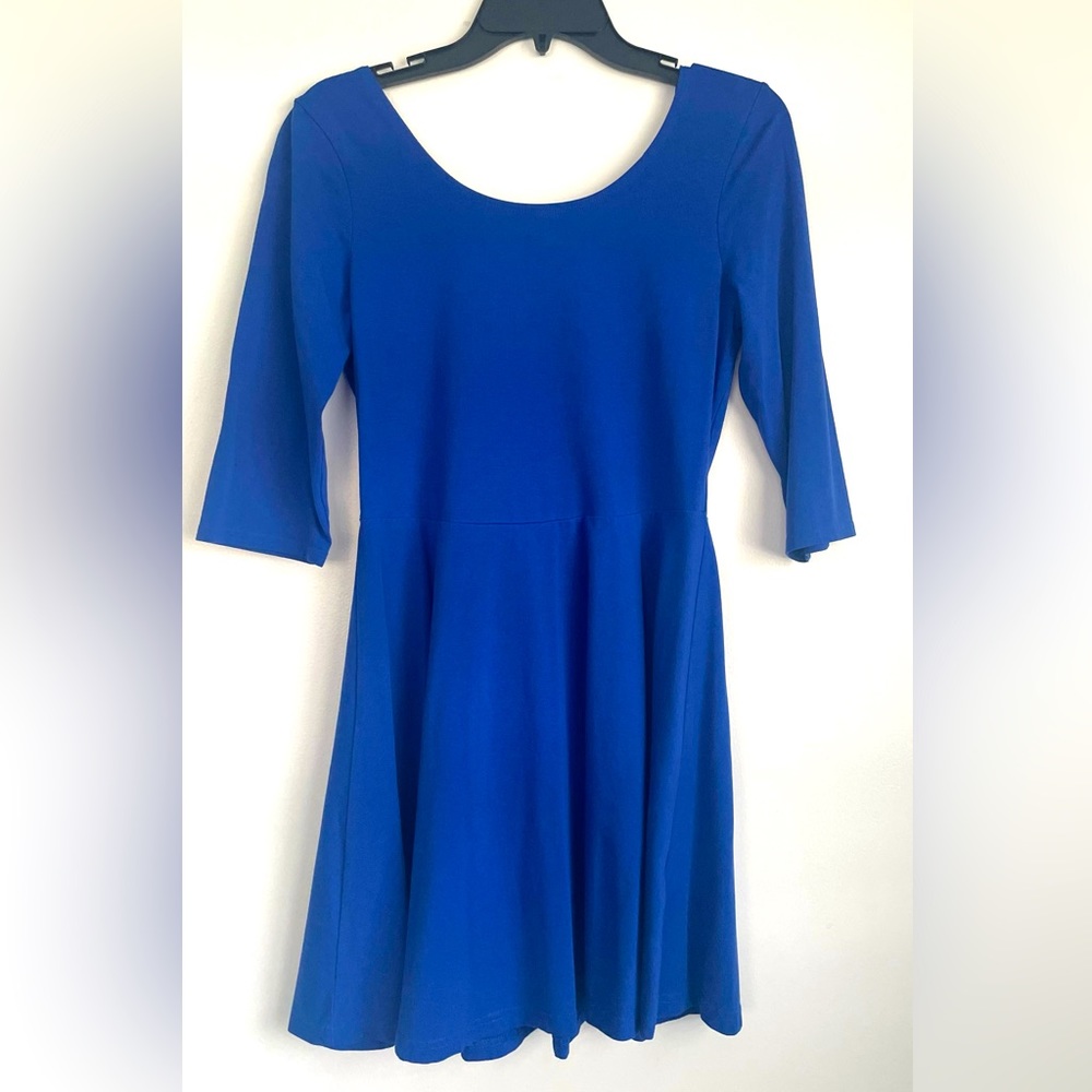 *SOLD* Express Skater dress with exposed back zipper